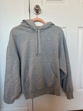 ALO Yoga Accolade Pullover Hoodie - Athletic Heather Gray, XS